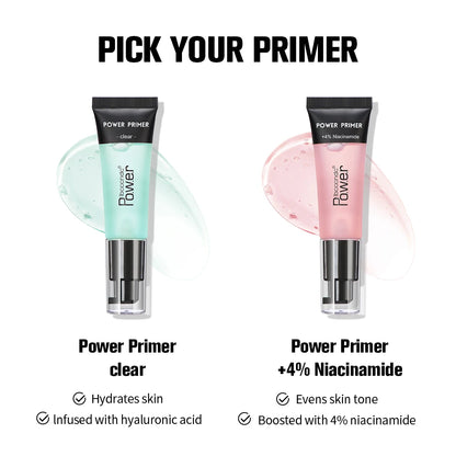 Power Grip Highly Moisturizing Makeup Base Isolation, maquillage naturel incolore