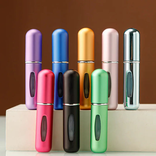 Mini flacon de parfum rechargeable portable de 5 ml ou 8 ml, de voyage