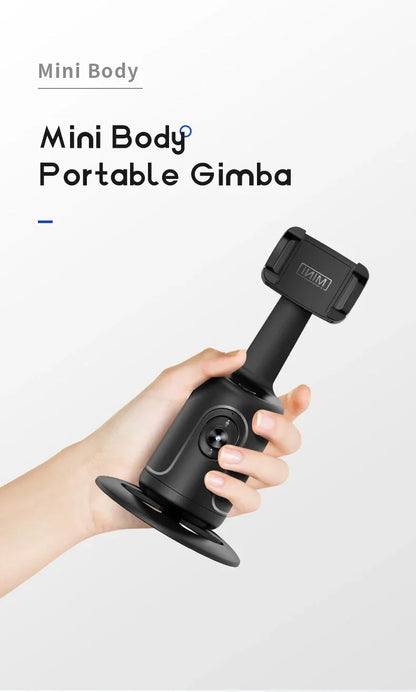Rotation à 360 Suivi automatique du visage, trépied Smart Selfie Stick Suivi rapide, visage et des objets Cameraman Robot Mount