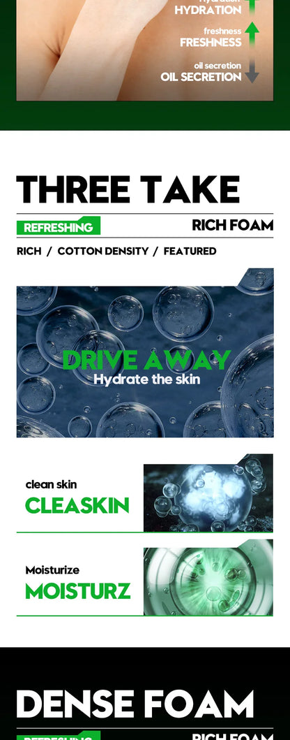 SADOER Nettoyant Visage pour Hommes  Hydratant,  anti-acné, purifie.