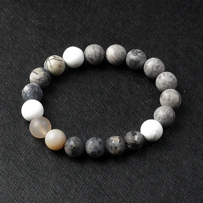 🌌 Bracelet Galaxie – 8 Planètes du Système Solaire & Étoile Gardienne