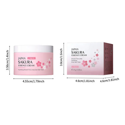 LAIKOU SAKURA Face Cream Smoothing Moisturizer Whitening Nourishing Oil Control Skin Care 25g