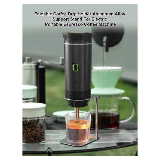 ABUI Support de goutte à goutte en aluminium Support de machine à café expresso en aluminium Support de goutteur de café