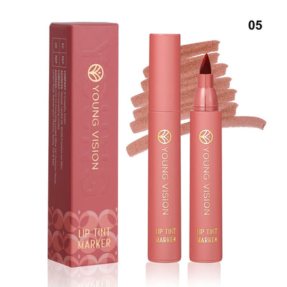 Stylo à Lèvres Précis – 6 Couleurs Intenses | Mat & Longue Tenue
