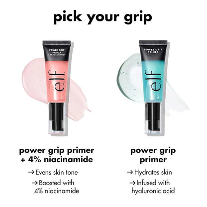 Power Grip Primer Gel Hyaluronique et 4% Niacinamide Acide éclaircissant Hydratant Longue durée Hydratant Wear Maquillage Cosmétiques