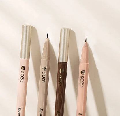 Eyeliner liquide ultra-fin Imperméable Paillettes Matte Black Shiny Eyeliner Lying Silkworm Pen Eye Beauty Party Makeup Tools
