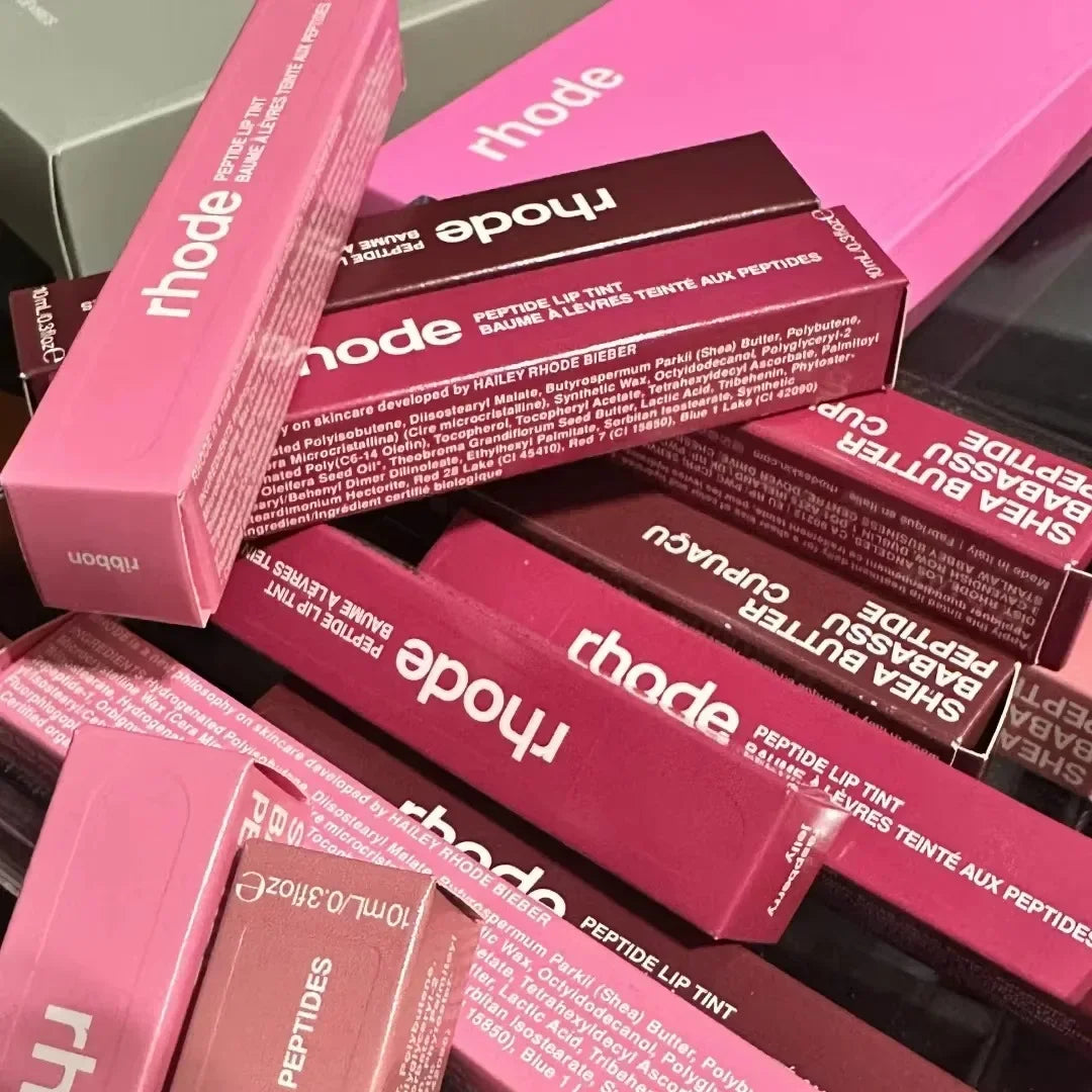 Glosspour iPhone 16E 16 15 14 13 12 11 Pro Max Plus Spring New 11 Colour Lasting Rouge Lipgloss Facial Cleanser Cosmetic Rhode
