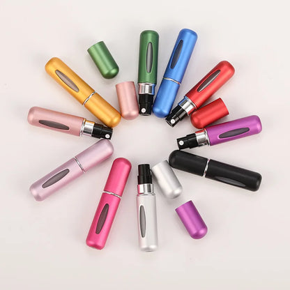 Mini flacon de parfum rechargeable portable de 5 ml ou 8 ml, de voyage