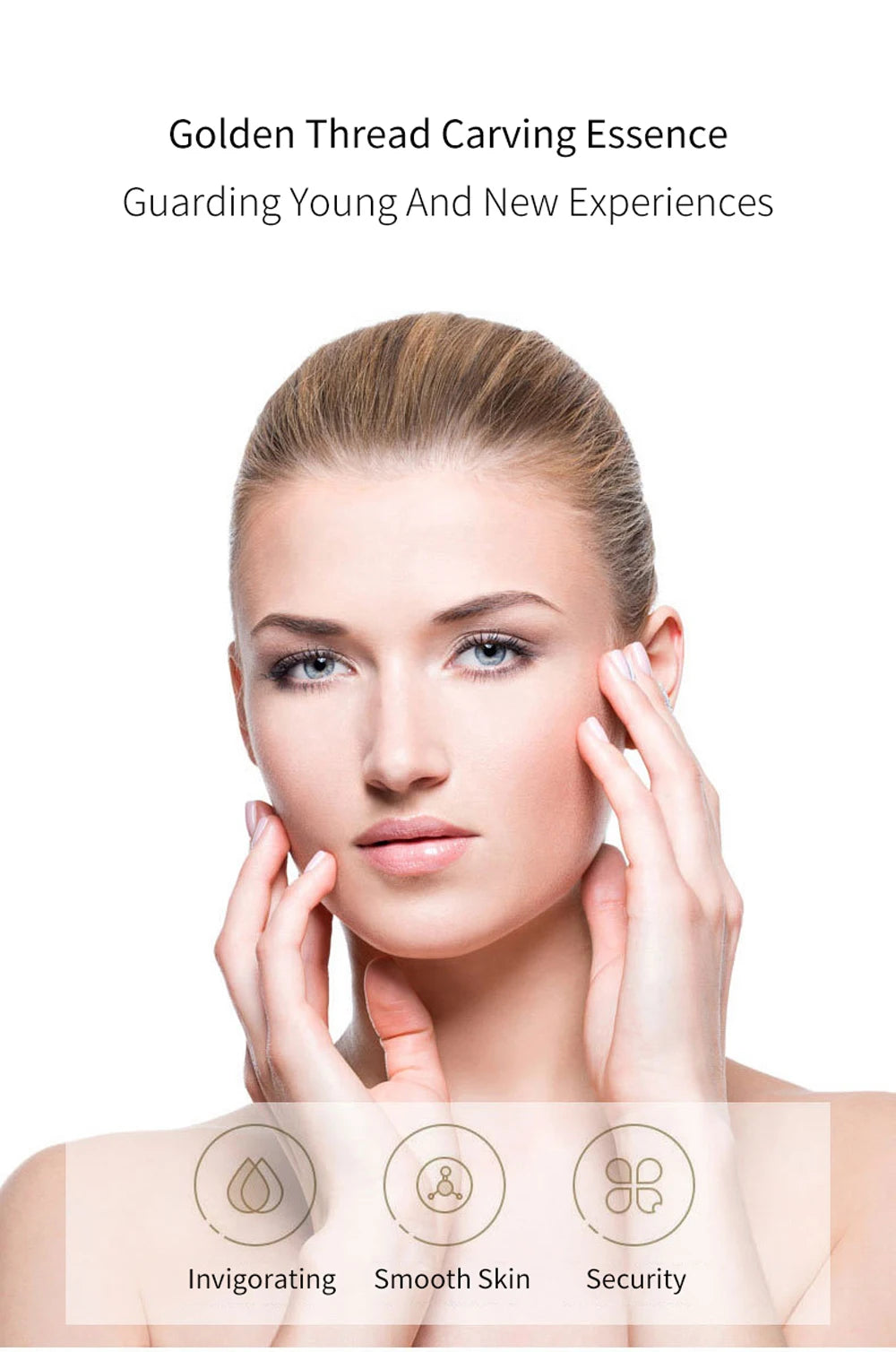 Fils solubles pour le lifting du visage, collagène, essence faciale et raffermissement de la peau