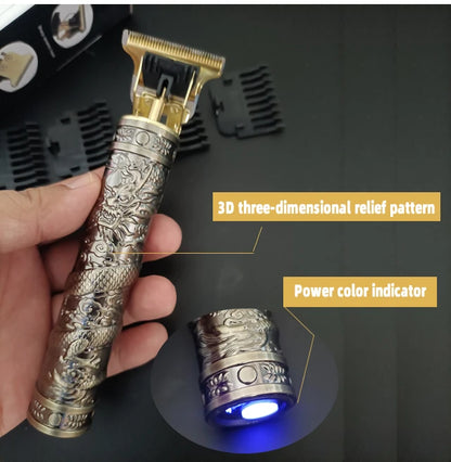 Rasoir Électrique Professionnel 3-en-1 pour Hommes  Tondeuse à barbe • Rasoir cheveux & contours • Style barber haute précision