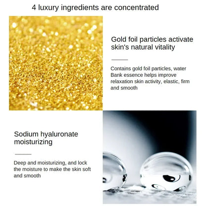 Acide hyaluronique d'or 24 carats Nicotinamide -sérum facial