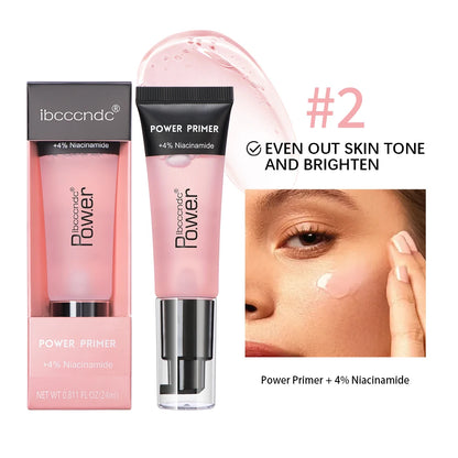 Power Grip Highly Moisturizing Makeup Base Isolation, maquillage naturel incolore