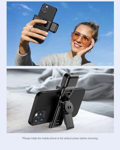 Trépied C01s Selfie Stick avec lumière de remplissage, monopode détachable de support de téléphone, télécommande Bluetooth sans fil pour Huawei iPhone Android