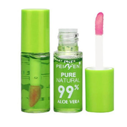 1 Pcs Aloe Vera Baume à lèvres magique Changement de couleur.