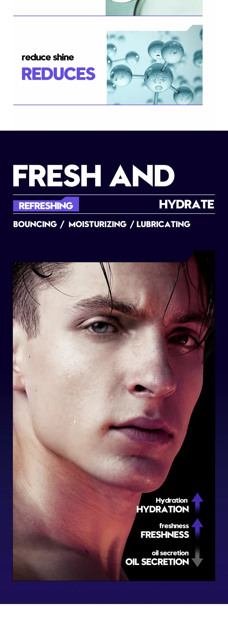 SADOER – Masque Visage pour Hommes, Hydratation intense • Anti-âge.