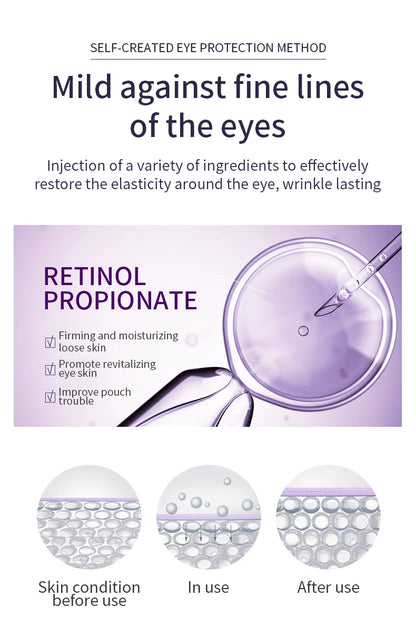 O'CHEAL – Crème Contour des Yeux avec Applicateur Roller Massant