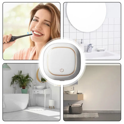 Porte-brosse à dents désinfectant Nettoyant électrique Machine de couverture UV portable électrique pour la maison Camping Voiture École