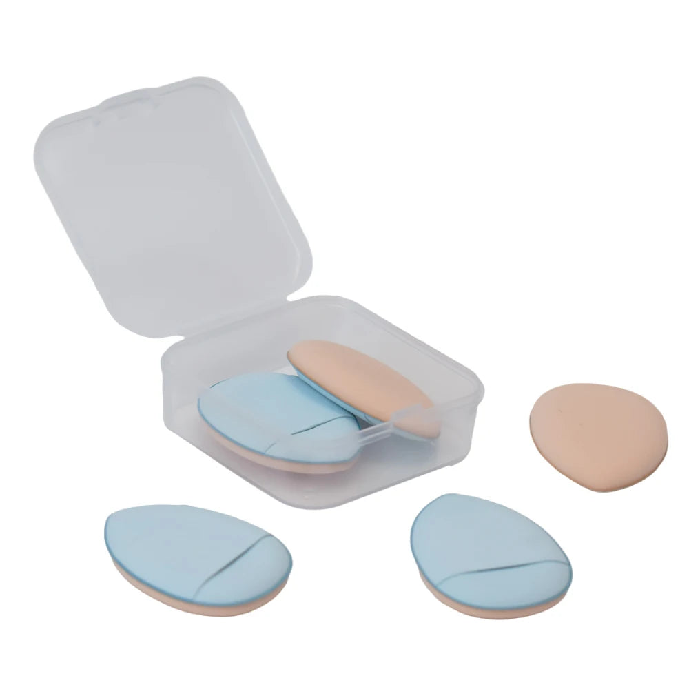5/10Pcs Mini Finger Puff Foundation Petit Coussin D'Air Poudre Éponge Facial Correcteur BB Crème Applicateur Cosmétique Outils De Maquillage