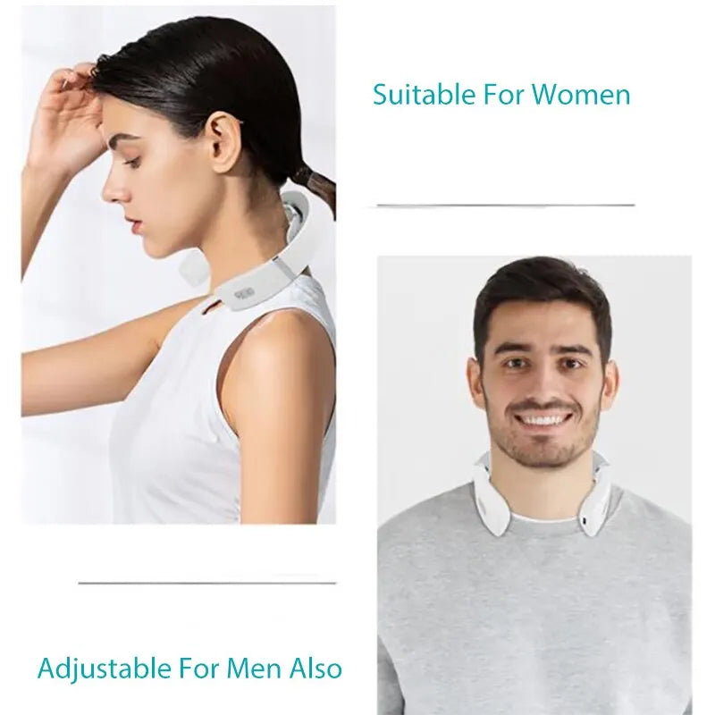 Mini Masseur Cervical Portable – Soin Profond pour le Cou & les Épaules