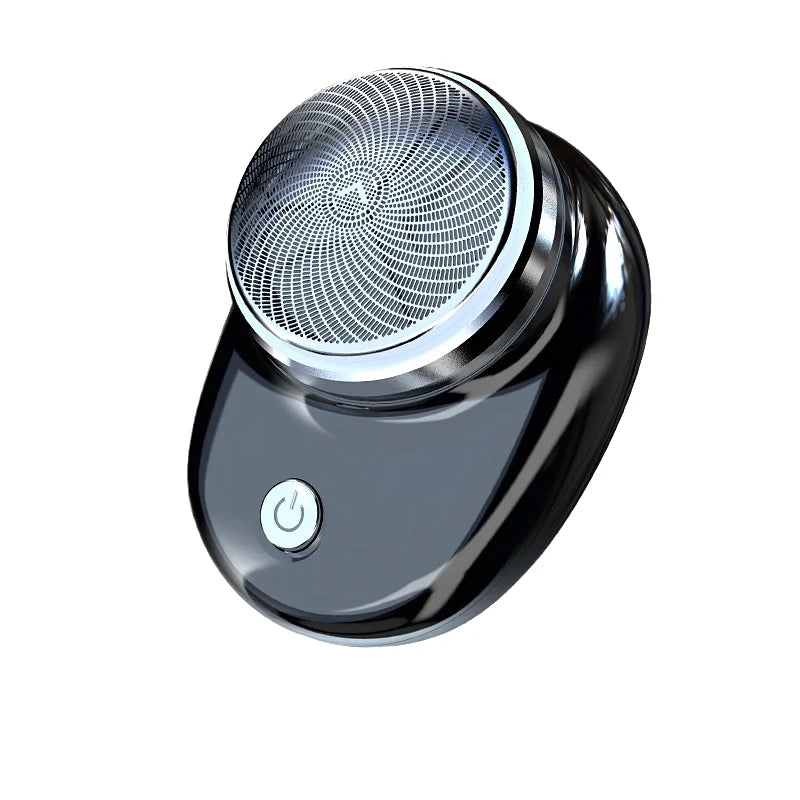Mini Rasoir Électrique de Voyage – Rechargeable & Sans Fil  Tondeuse portable pour barbe et poils corporel