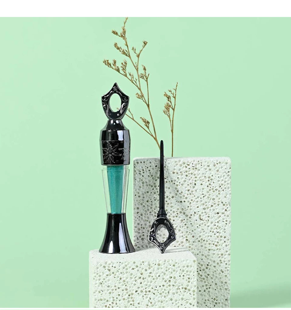 4Colors Etro Bottle Powder Eyeliner Mineral Powder Eye Liner Stick Imperméable Longue Durée Noir Kohl.