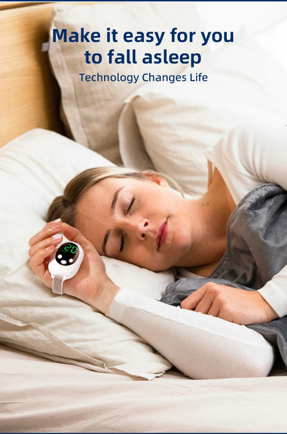Ce dispositif de sommeil intelligent, techniques de neurologie, il soulage l'insomnie.