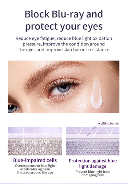 O'CHEAL – Crème Contour des Yeux avec Applicateur Roller Massant
