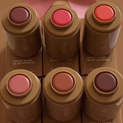 RHODE Maquillage Joues Blush, Stick Brillant à Lèvres Étui de Téléphone pour iPhone.