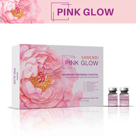 Ampoule Rose Éclat Visage 5 ml – Sérum Éclaircissant à l’Acide Hyaluronique.
