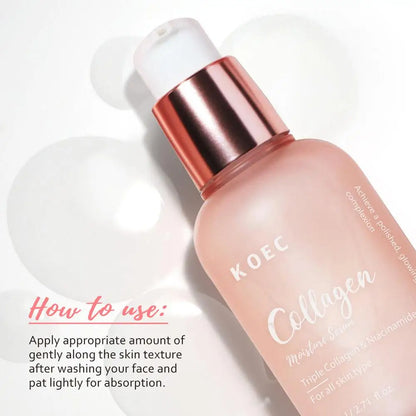 Pour Koec Brand Triple Collagen Niacinamide Sérum- Soins Coréens pour la Peau du Visage