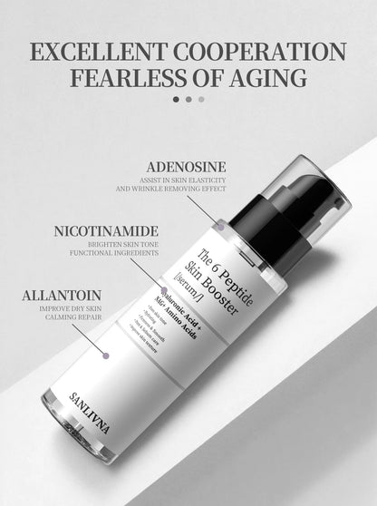 6 Peptide Essence L'ensemble de soins de la peau rafraîchissant.