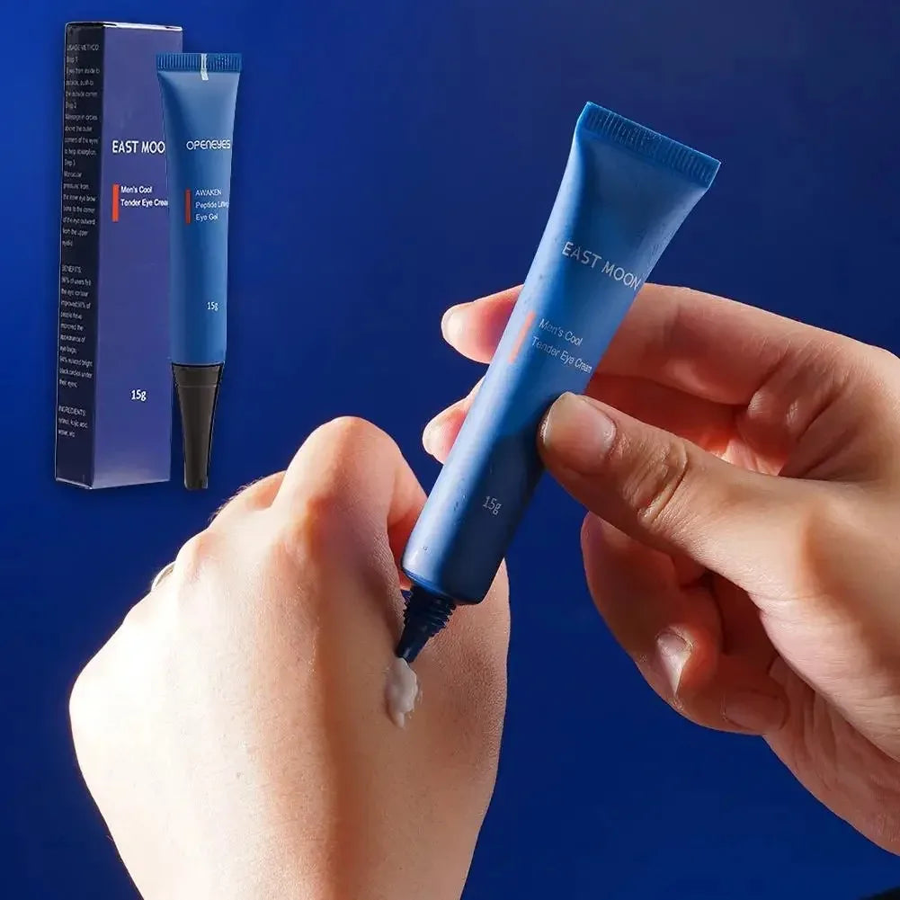 Gel Contour des Yeux Homme – Hydratant & Rafraîchissant à l’Acide Hyaluronique