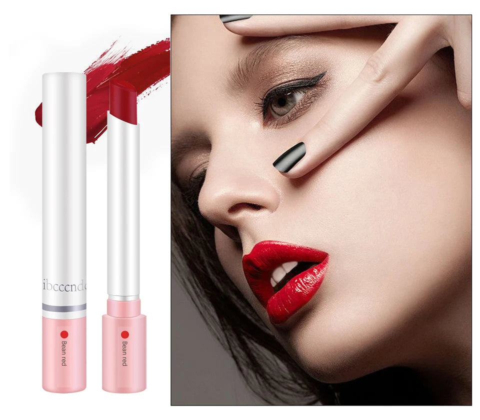 4 Couleurs  Rouge à lèvres Cosmétiques Ensemble de rouge à lèvres Lip Tint Lip Gloss Waterproof Maquillaje Matte Long Lasting Make Up Pomade Kits