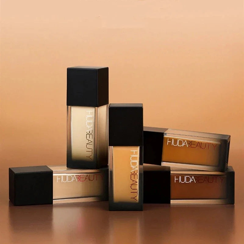 34ml HUDA Fond de teint liquide impeccable Correcteur mat Maquillage facial nourrissant longue durée Pores dissimulés Cosmétiques respirants