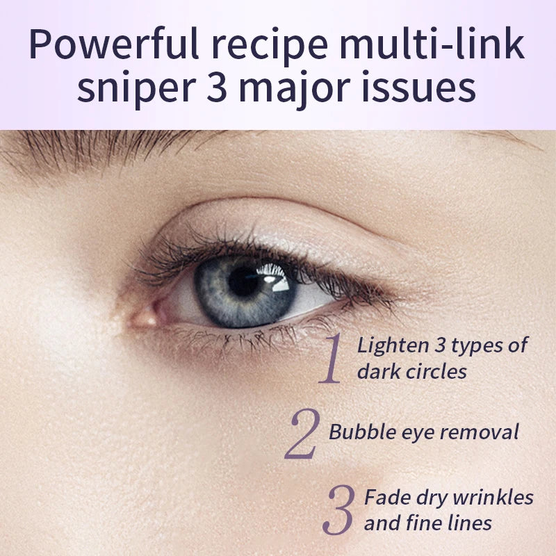 O'CHEAL – Crème Contour des Yeux avec Applicateur Roller Massant