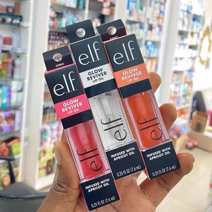 Brillant à lèvres Elf Glow Reviver – Hydratante et nourrissante,  des lèvres lisses et éclatantes.