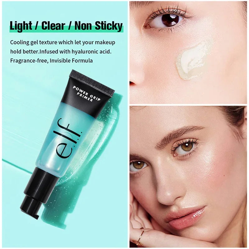 24 ml d'apprêt de maquillage en gel de base de maquillage hautement hydratant pour la peau sèche Rafraîchissant Facile à absorber Pas de poudre Stuck Maquillage naturel