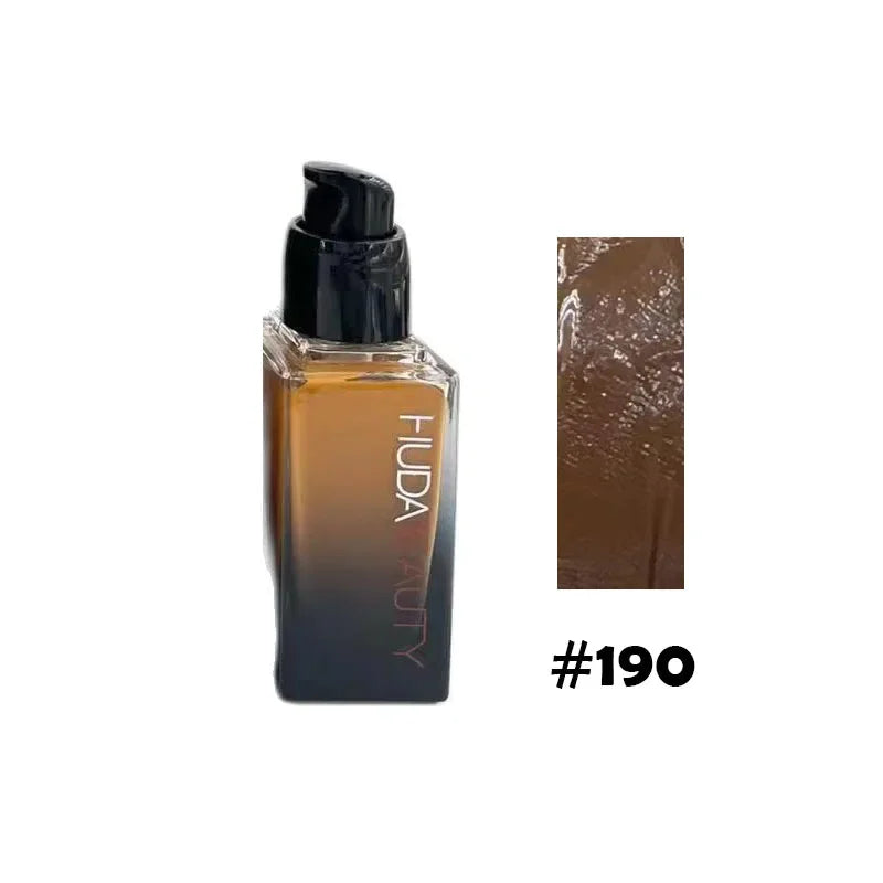 34ml HUDA Fond de teint liquide impeccable Correcteur mat Maquillage facial nourrissant longue durée Pores dissimulés Cosmétiques respirants