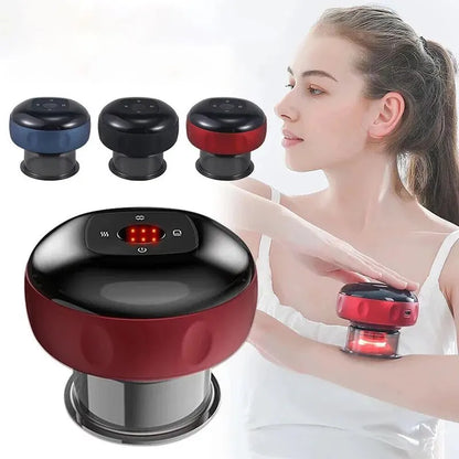 Dispositif de Massage et Grattage Intelligent par Ventouse Chauffante