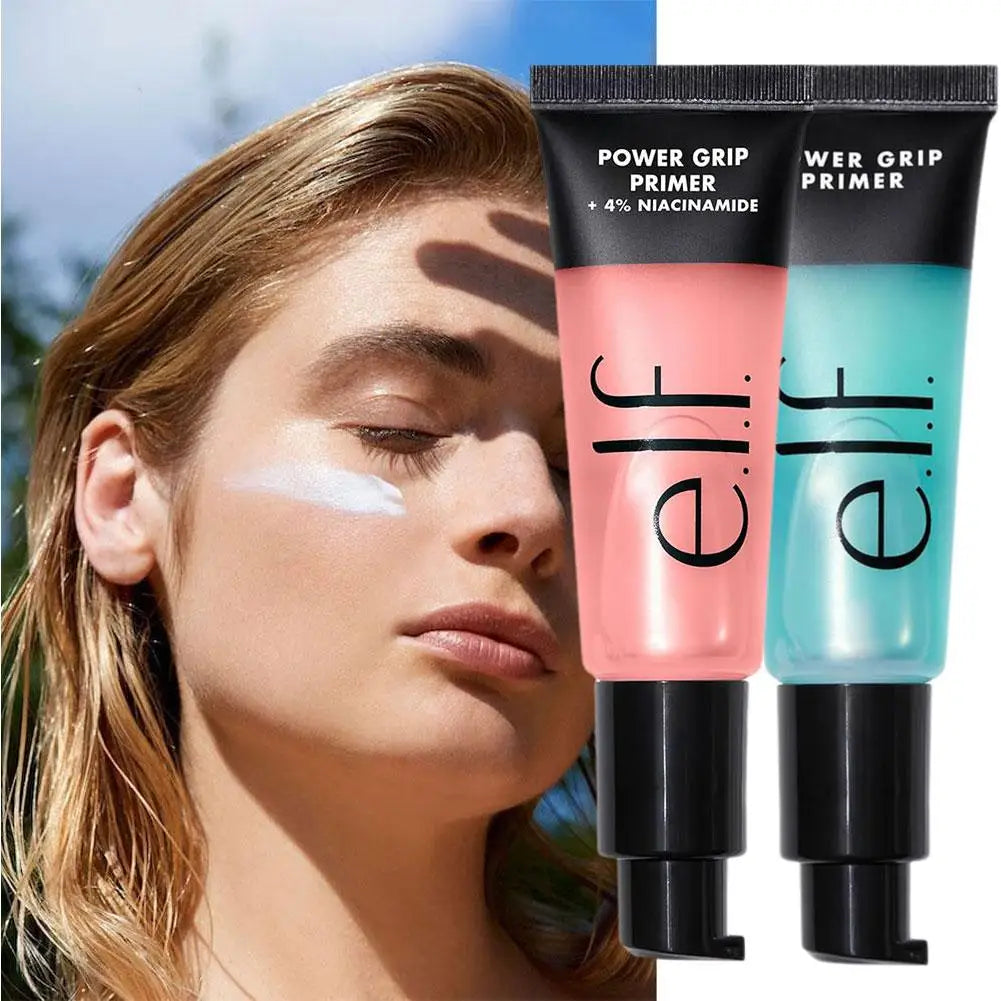 Gel Primer Power Grip Acide Hyaluronique et Niacinamide 4% Acide Éclaircissant Hydratant Longue Durée.