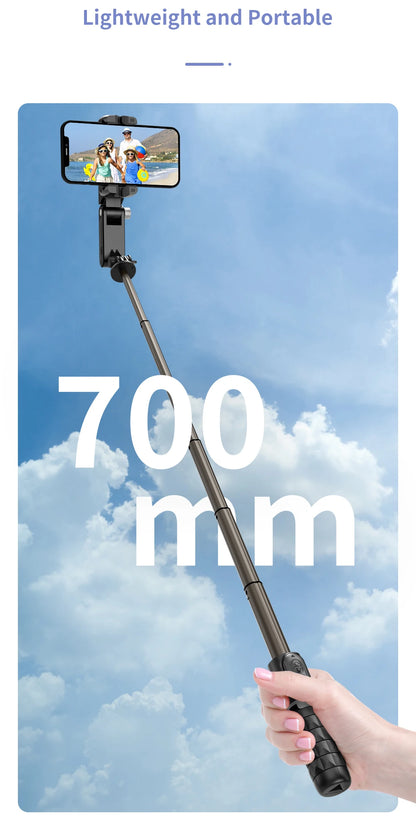 Selfie Stick Téléphone Cardan Stabilisateur Pour iPhone Android Action Caméra Trépied Téléphone Portable Cellule Mobile Smartphone Poignée Poignée Vidéo
