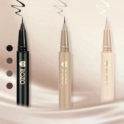 Eyeliner liquide ultra-fin Imperméable Paillettes Matte Black Shiny Eyeliner Lying Silkworm Pen Eye Beauty Party Makeup Tools