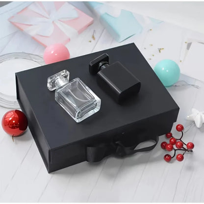 Coffret cadeau magnétique de luxe, coffret cadeau pliable, couvercle rabattable, coffret cadeau de Saint-Valentin