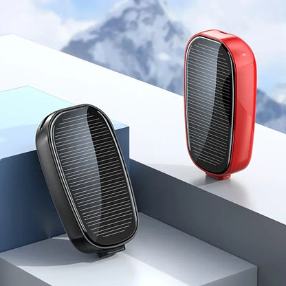Solar Mini Power Bank Porte-clés Chargeur portable Camping en plein air Batterie externe Puissance d’urgence 1200mah Powerbank pour Xiaomi