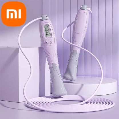 Corde à Sauter Électronique MIJIA – Compteur Intégré, Rotation 360°, Brûle-Graisses & Fitness | PVC Résistant pour Sport Intérieur