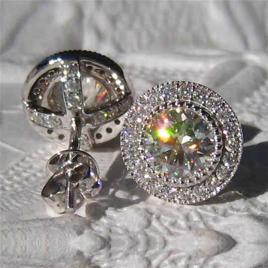 Boucles d'oreilles amincissantes d'acupression, perte de poids délicates pour femmes, boucles d'oreilles lymphatiques polyvalents en zircone cubique