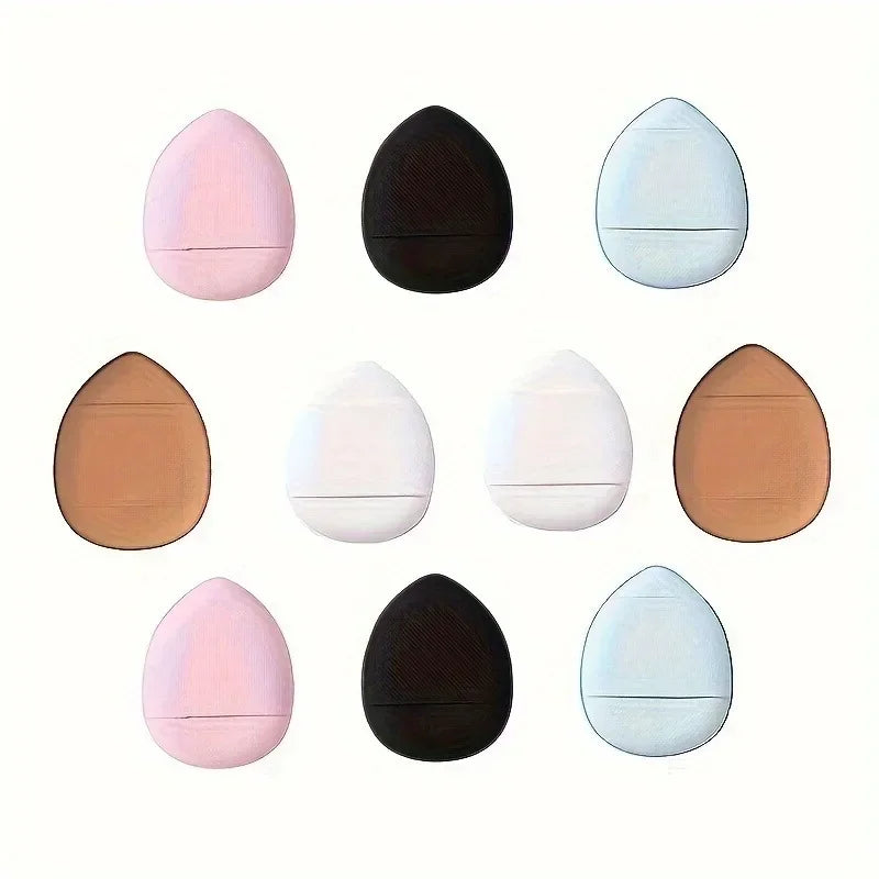 5/10Pcs Mini Finger Puff Foundation Petit Coussin D'Air Poudre Éponge Facial Correcteur BB Crème Applicateur Cosmétique Outils De Maquillage