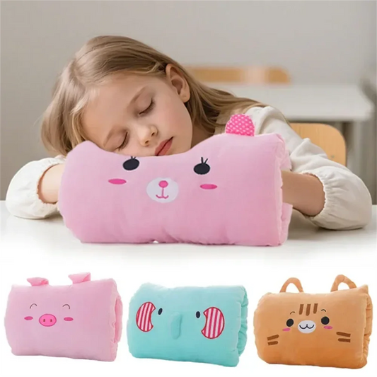 Coussin mignons pour enfants Jouets en peluche de dessin animé d'hiver Chauffe-main, non électrique