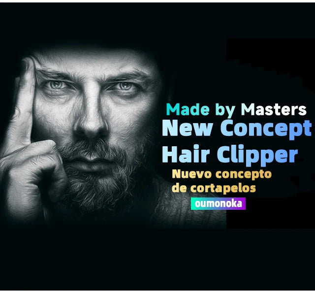 Rasoir Électrique Professionnel 3-en-1 pour Hommes  Tondeuse à barbe • Rasoir cheveux & contours • Style barber haute précision