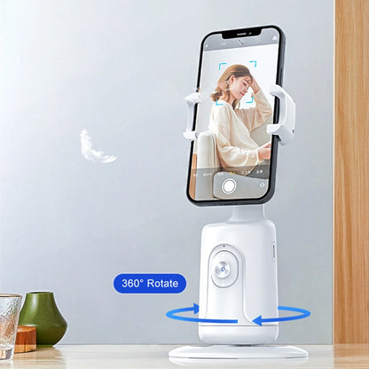 COOL DIER NEW P01 360 Rotation Gimbal Stabilizer AI Face Tracking Desktop Gimbal PTZ for Tiktok Smartphone Live